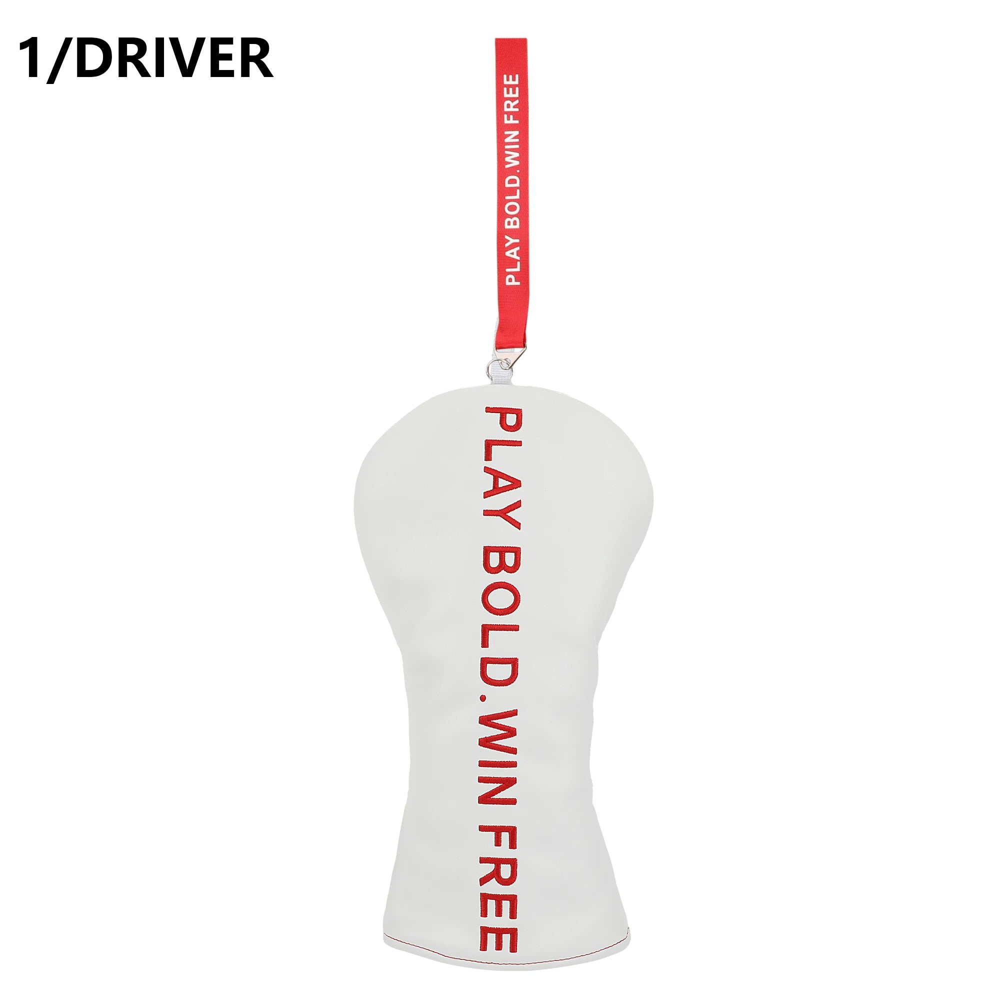1PC Letter Style Golf Club HeadCover PU Accessory for #1 Driver And Fairway Wood
