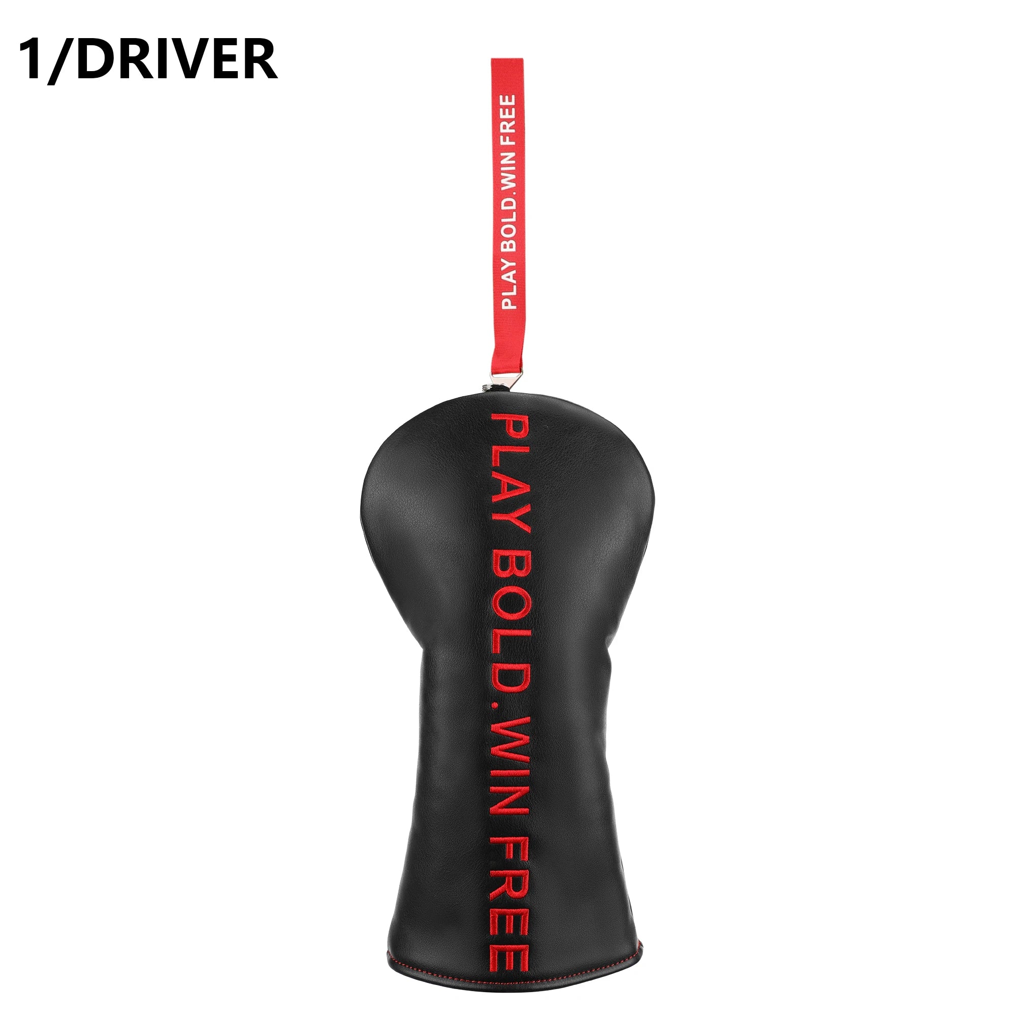 1PC Letter Style Golf Club HeadCover PU Accessory for #1 Driver And Fairway Wood