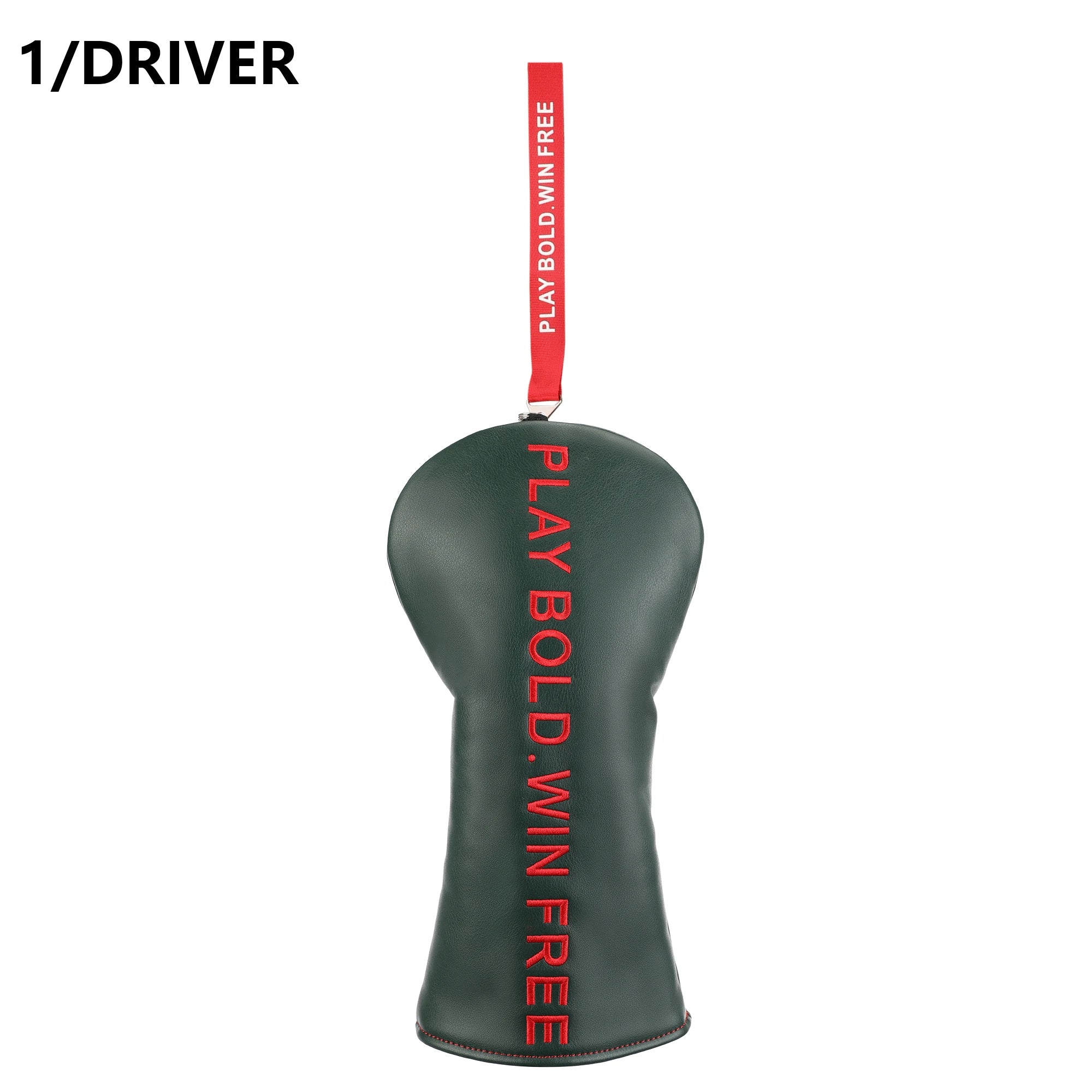 1PC Letter Style Golf Club HeadCover PU Accessory for #1 Driver And Fairway Wood