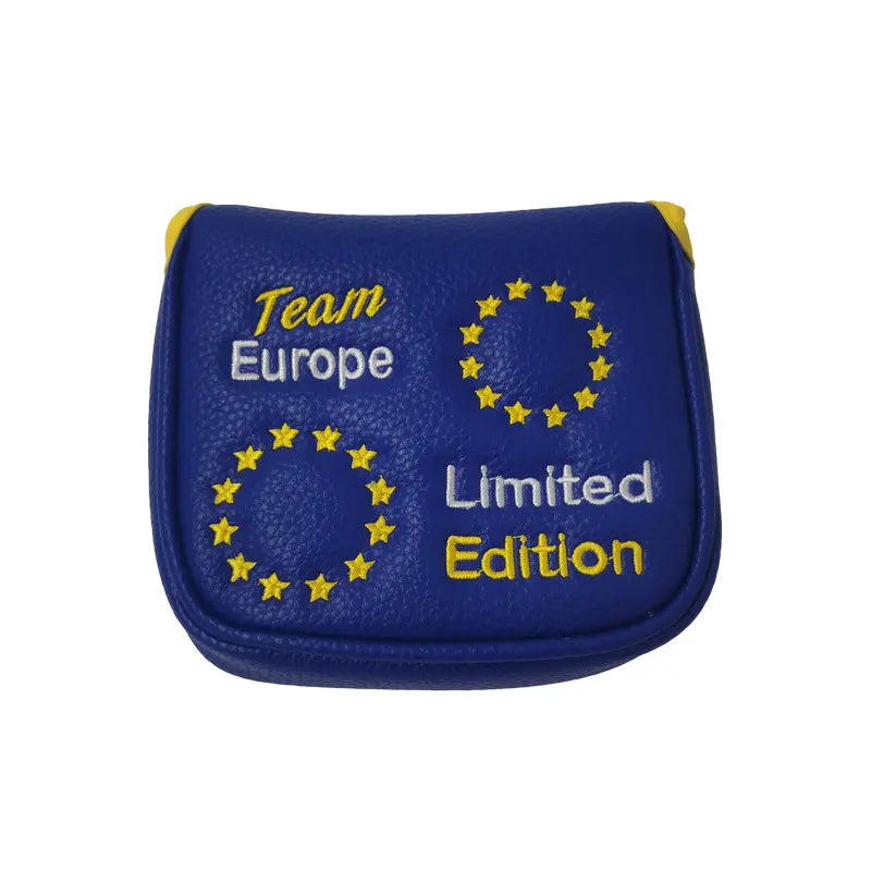PU Golf Woods Headcover Europe Golf Driver Cover Putter Headcovers Hybrid UT Portecter Golf Club Cover Set Golf Accessories