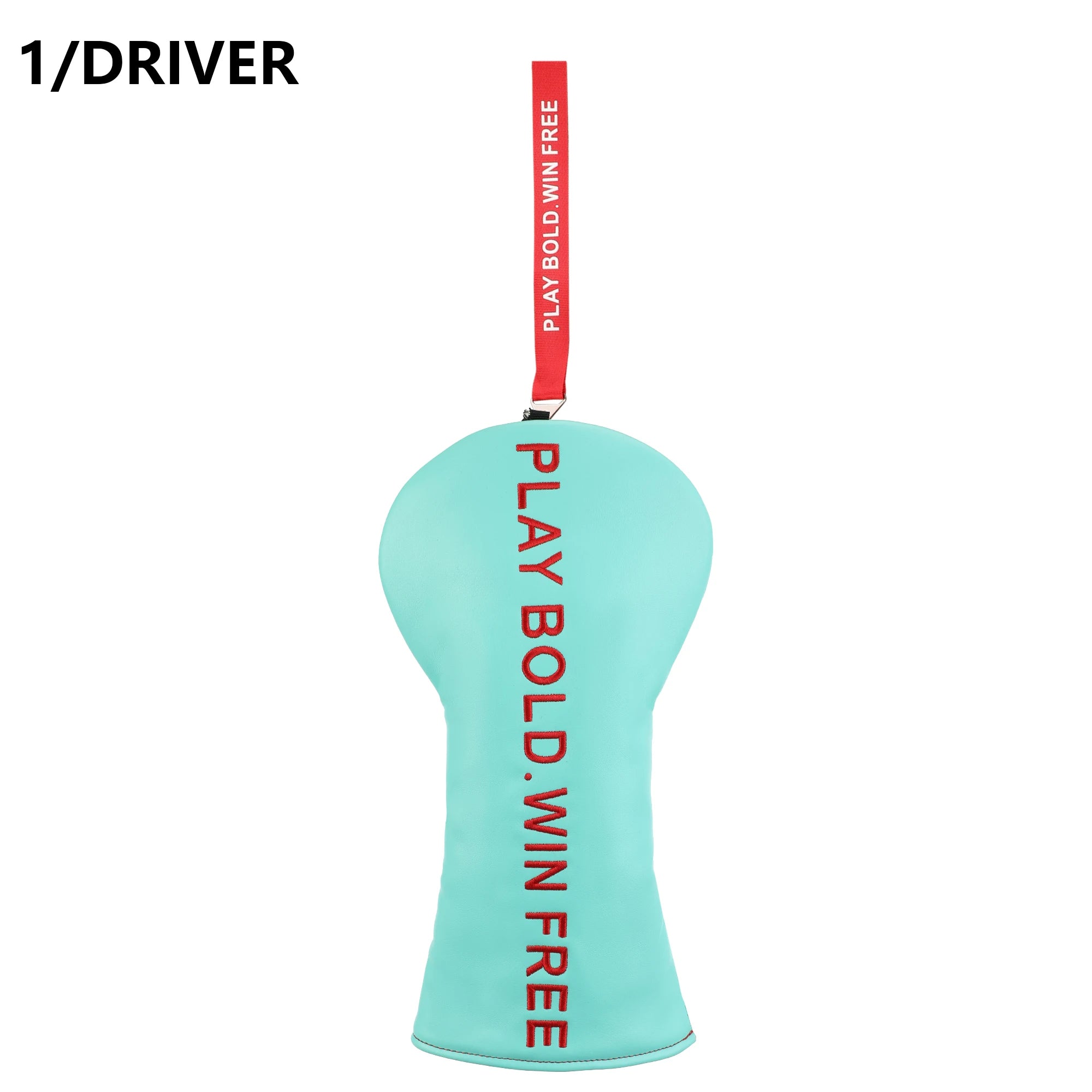 1PC Letter Style Golf Club HeadCover PU Accessory for #1 Driver And Fairway Wood