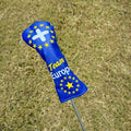 PU Golf Woods Headcover Europe Golf Driver Cover Putter Headcovers Hybrid UT Portecter Golf Club Cover Set Golf Accessories