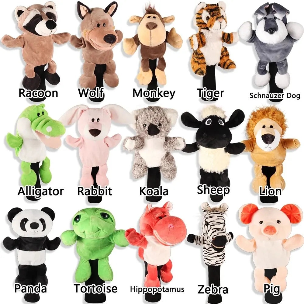 Animal Golf Club Driver Head Covers