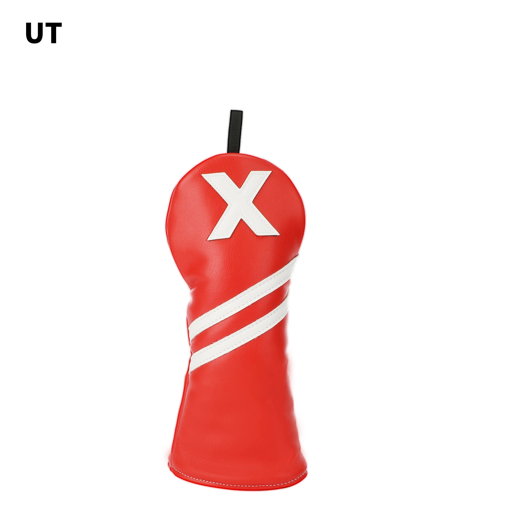 Golf Wood Headcover Poker Elements Driver, 3/5# Fairway, and Hybrid, Unisex, PU Leather Material, Black Golf Headcover