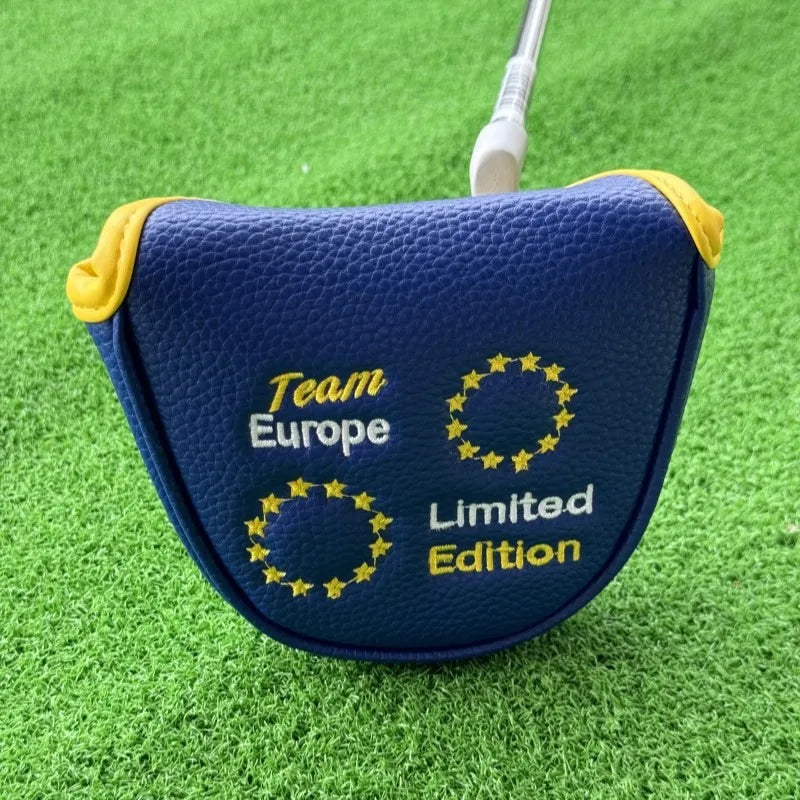 PU Golf Woods Headcover Europe Golf Driver Cover Putter Headcovers Hybrid UT Portecter Golf Club Cover Set Golf Accessories