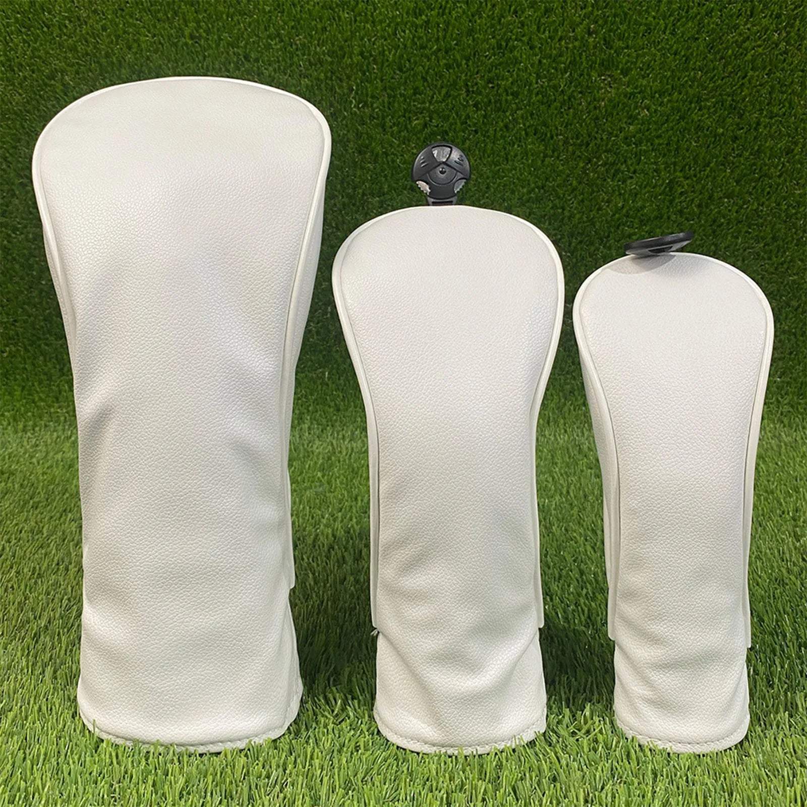PU Leather Golf Club Head Cover  Color Club Headcover Golfer Accessory for Golfing Training
